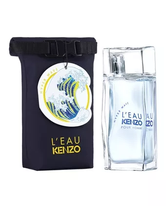 Kenzo - Eau De Toilette L'Eau Hyper Wave Waterconscious For Him 50 Ml con descuento