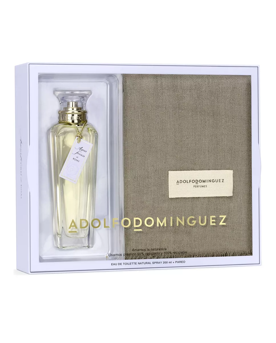 Adolfo Dominguez - Estuche De Regalo Eau De Toilette Agua Fresca De Rosas con descuento