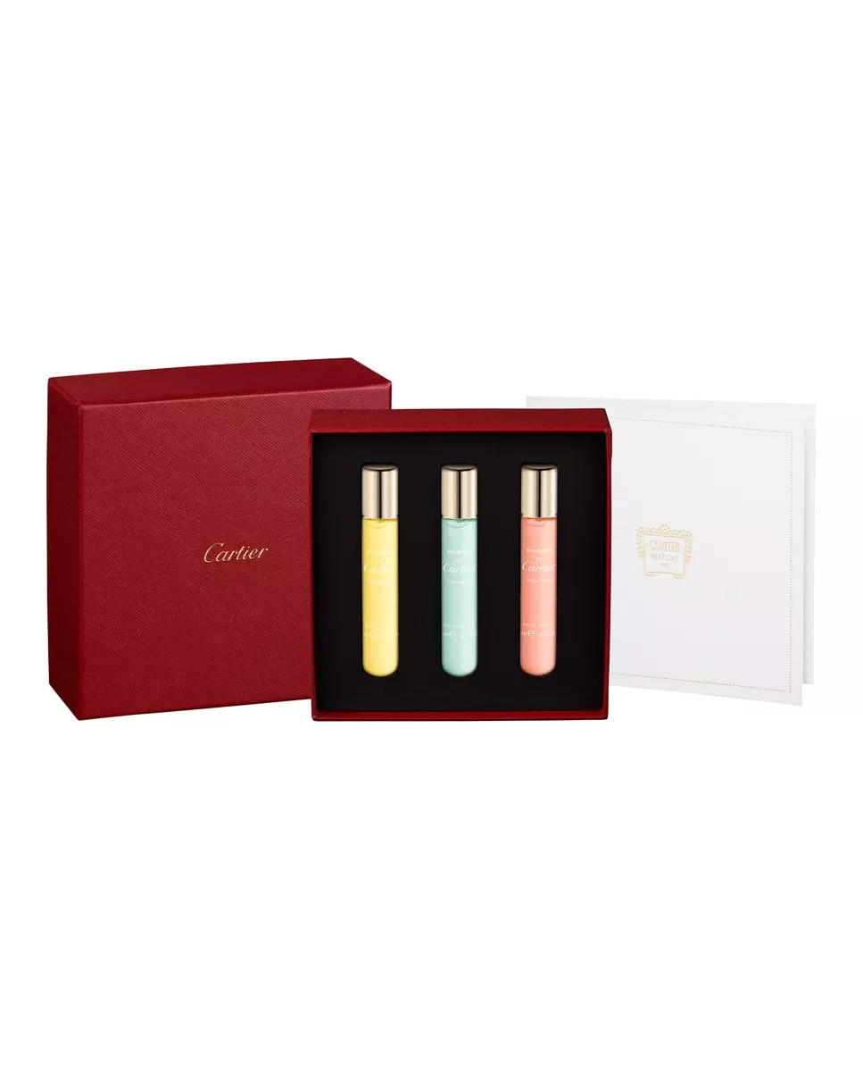 Cartier - Estuche De Regalo Eau De Toilette Estuche De Descubrimiento Les Rivières De 3 X 10 Ml con descuento