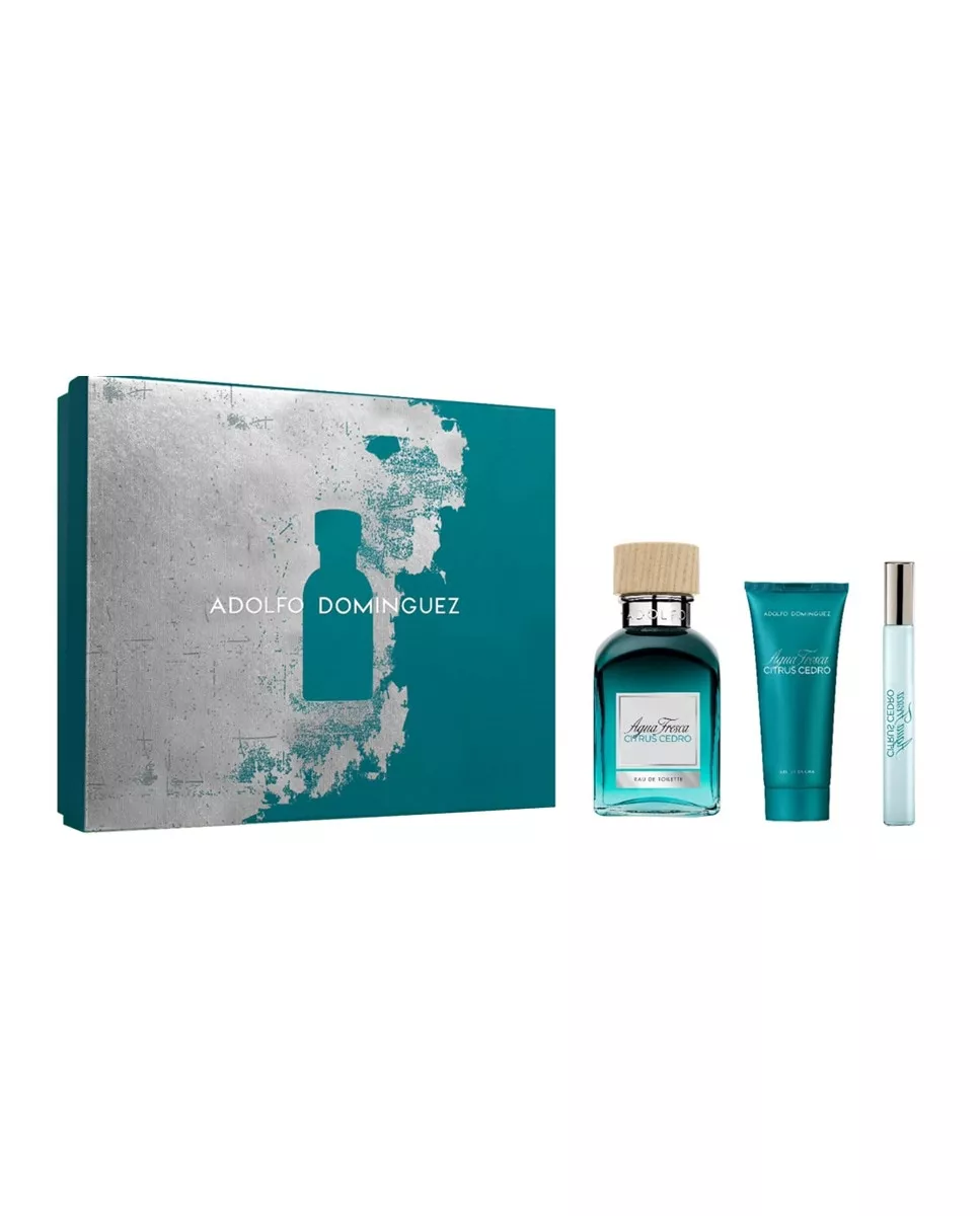 Adolfo Dominguez - Estuche De Regalo Eau De Toilette Agua Fresca Citrus Cedro con descuento