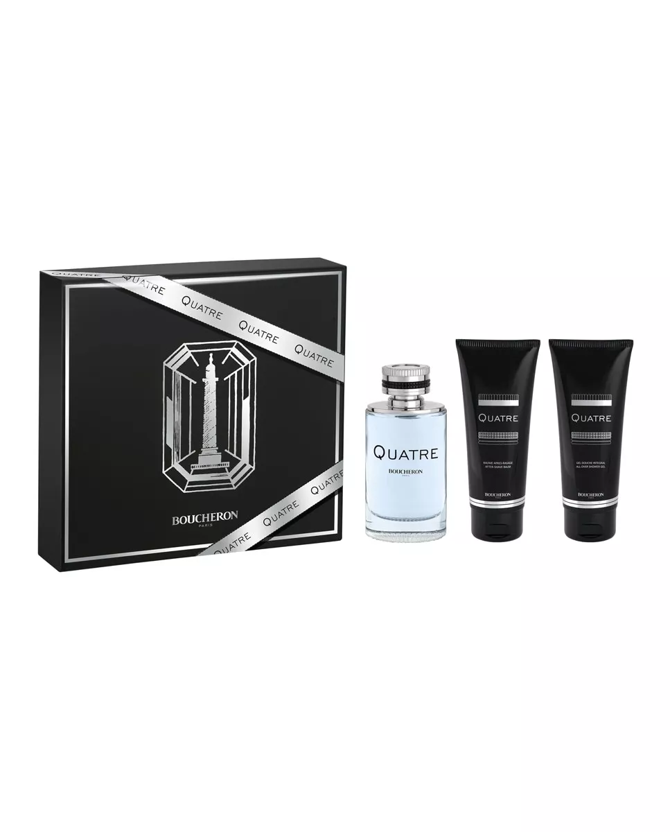 Boucheron - Estuche De Regalo Eau De Toilette Quatre Homme con descuento