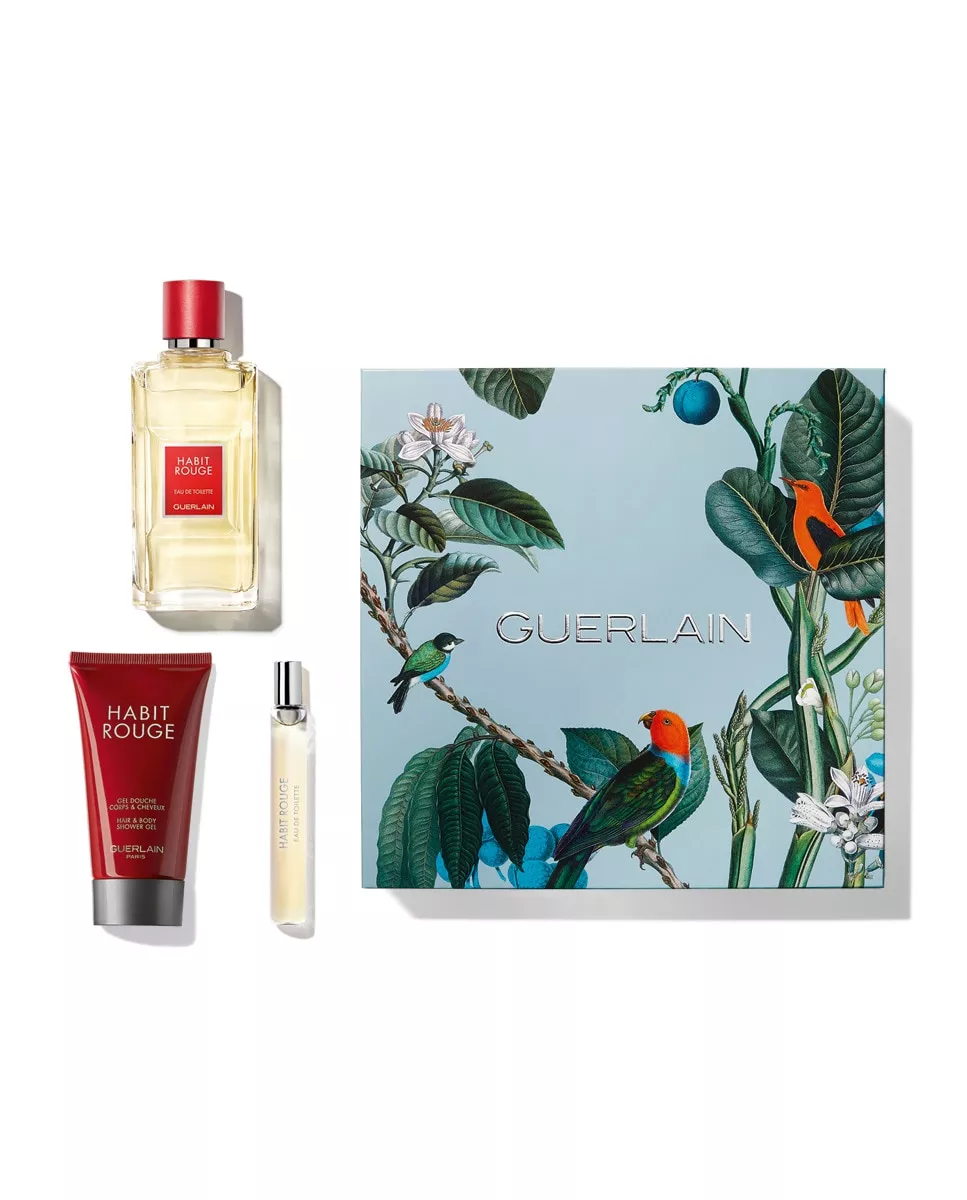 Guerlain - Estuche De Regalo Eau De Toilette Habit Rouge con descuento