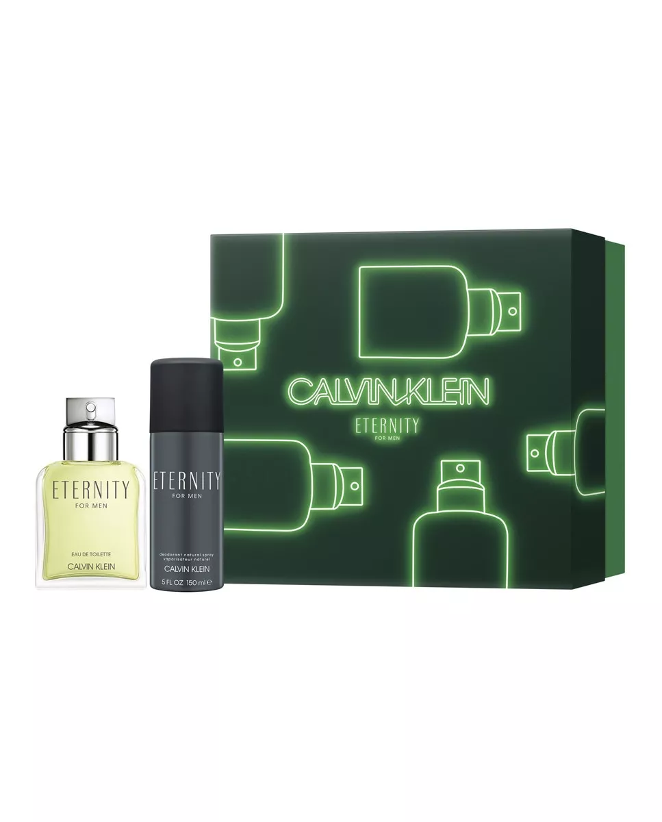 Calvin Klein - Estuche De Regalo Eau De Toilette Eternity Men con descuento