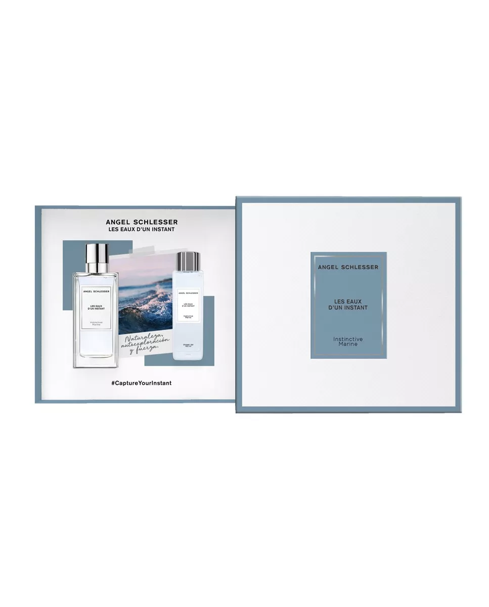 Angel Schlesser - Estuche De Regalo Eau De Toilette Les Eaux D'Un Instant Instinctive Marine con descuento