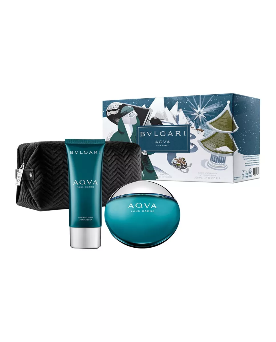 Bvlgari - Estuche De Regalo Eau De Toilette Aqva Pour Homme Bulgari con descuento