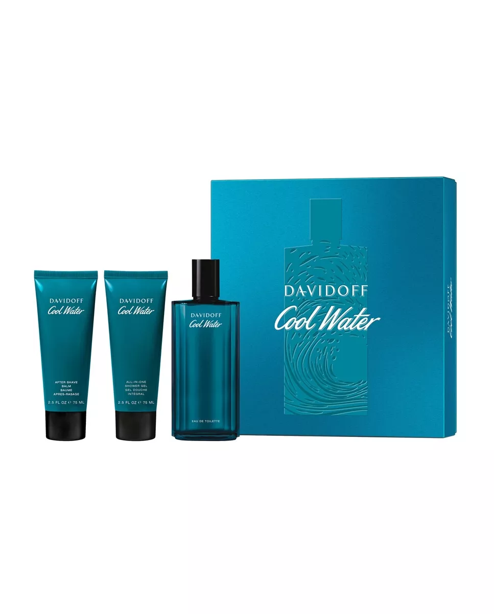 Davidoff - Estuche De Regalo Eau De Toilette Cool Water con descuento