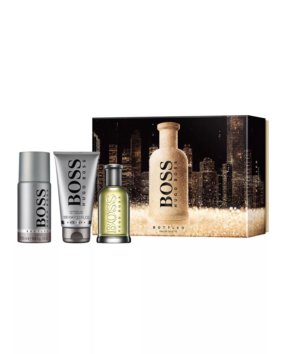 Hugo Boss - Estuche De Regalo Eau De Toilette Boss Bottled con descuento