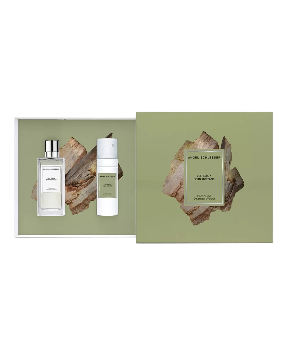 Angel Schlesser - Estuche De Regalo Eau De Toilette As Instant Profound Orange Wood Les Eaux D'un Instant Angel Schelesser con descuento