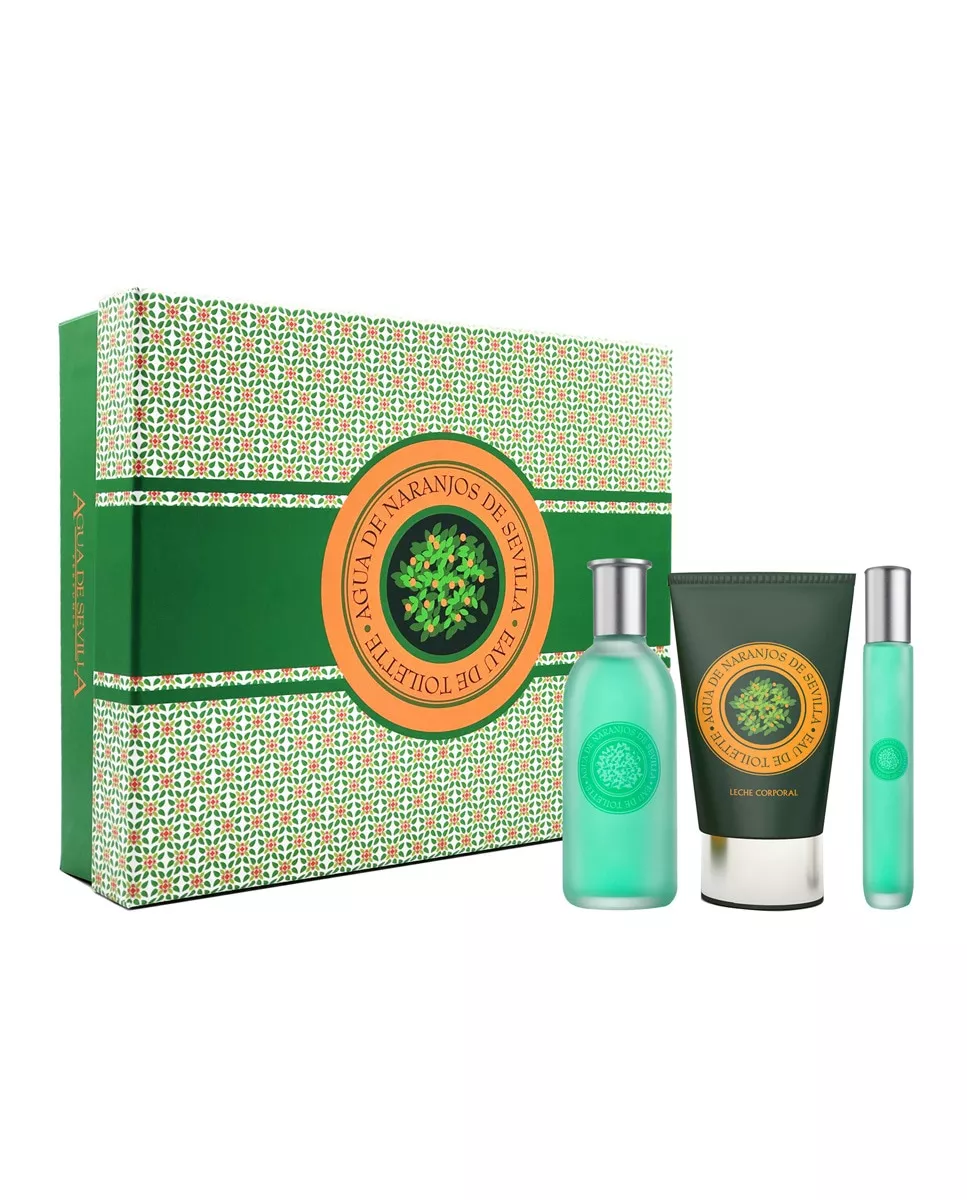 Agua De Sevilla - Estuche De Regalo Eau De Toilette Agua De Naranjos con descuento