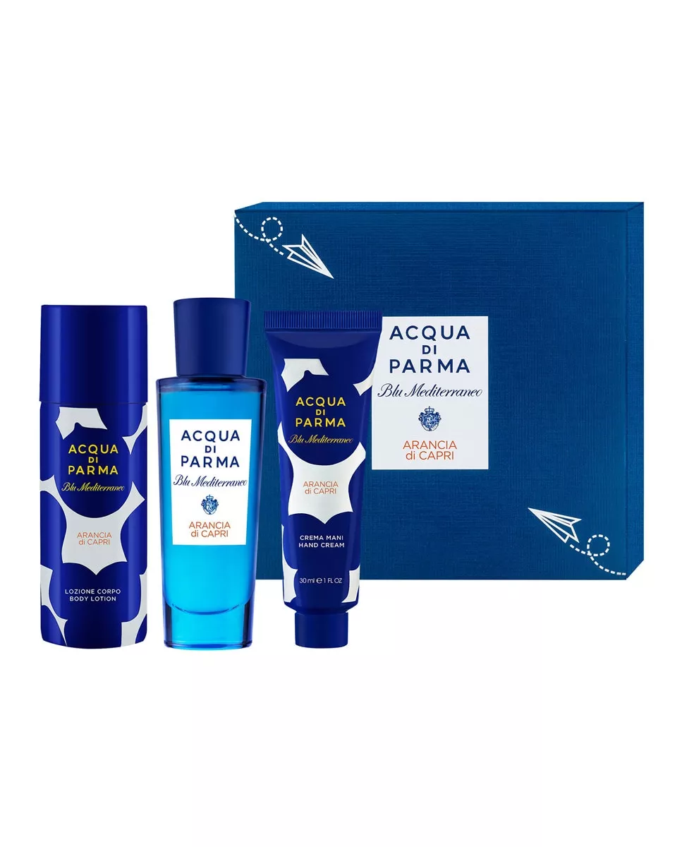 Acqua Di Parma - Estuche De Regalo Eau De Toilette Arancia Di Capri Blu Mediterraneo con descuento