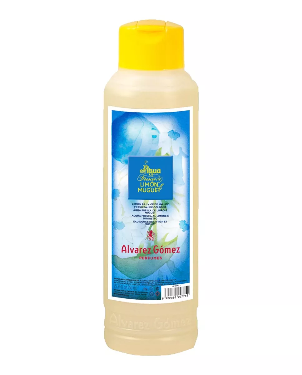 Alvarez Gómez - Agua Fresca De Baño Limón Y Muguet 750 Ml Álvarez Gómez con descuento