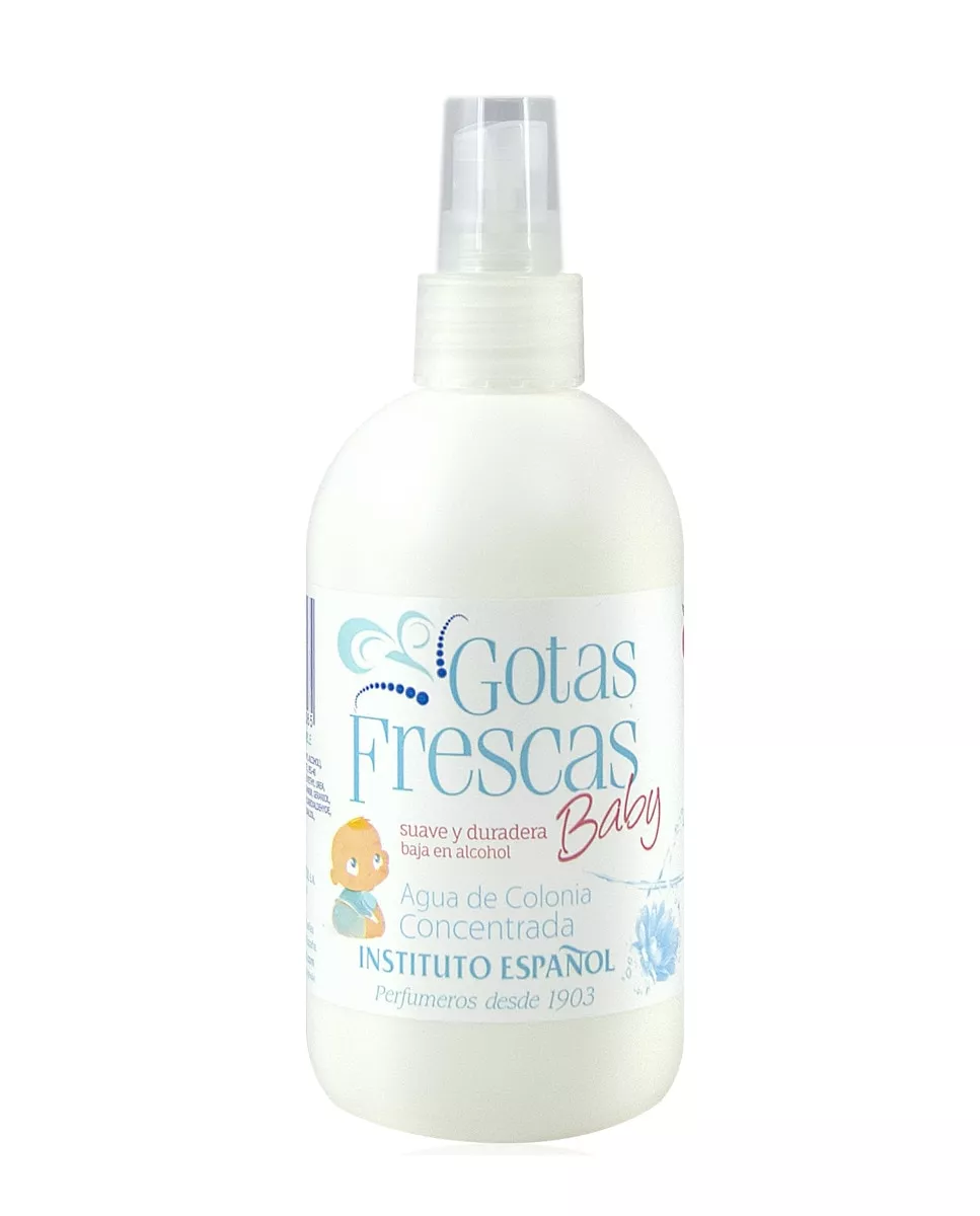 Instituto Español - Agua De Colonia Concentrada Gotas Frescas Baby 250 Ml con descuento