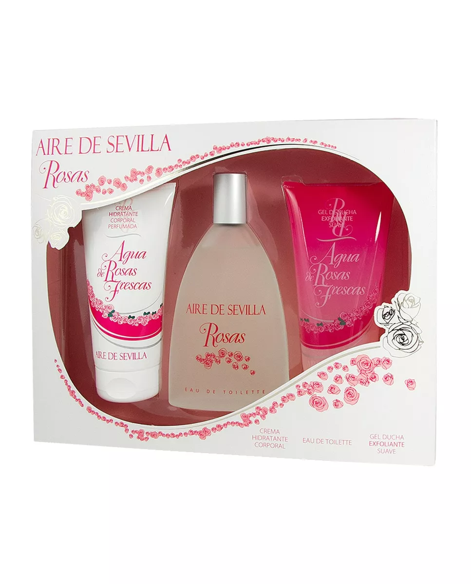 Aire De Sevilla - Estuche De Regalo Eau De Toilette Rosas En Oferta Aire De Sevilla - Estuche De Regalo Eau De Toilette Rosas Con Descuento