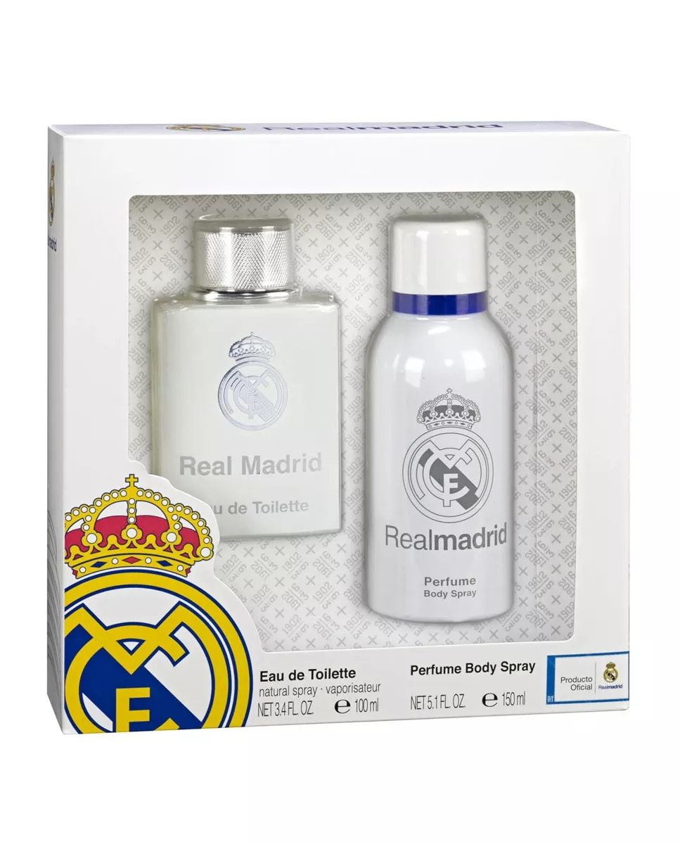 Real Madrid C.F. - Estuche De Regalo Eau De Toilette Real Madrid con descuento