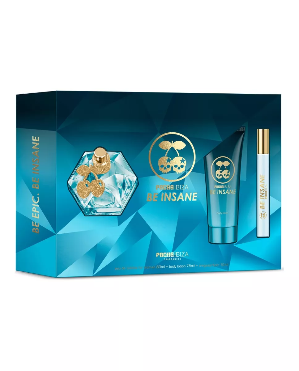 Pachá Ibiza - Estuche Eau De Toilette Be Insane Para Ella Pacha Ibiza con descuento