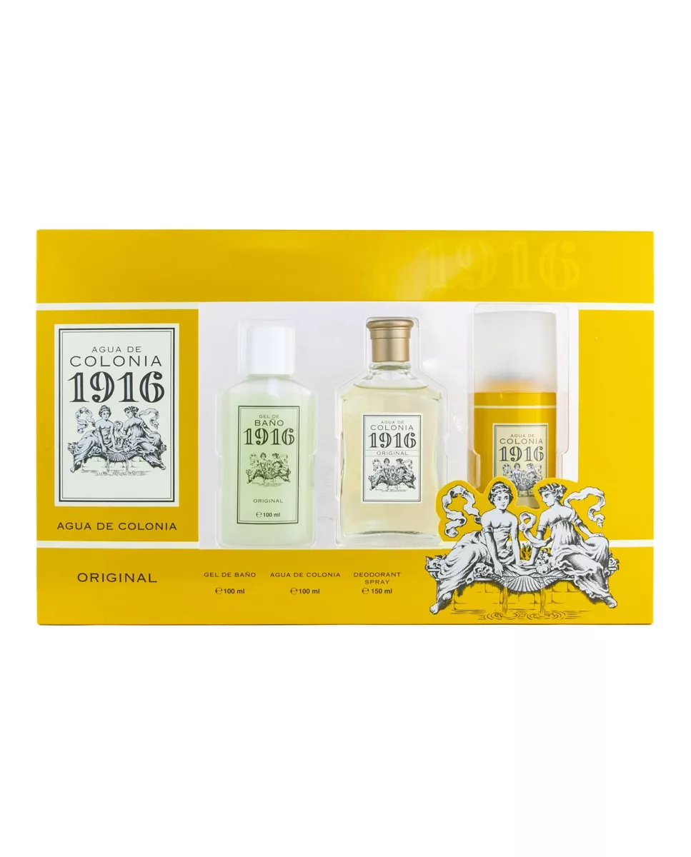1916 - Estuche De Regalo Agua De Colonia Original con descuento