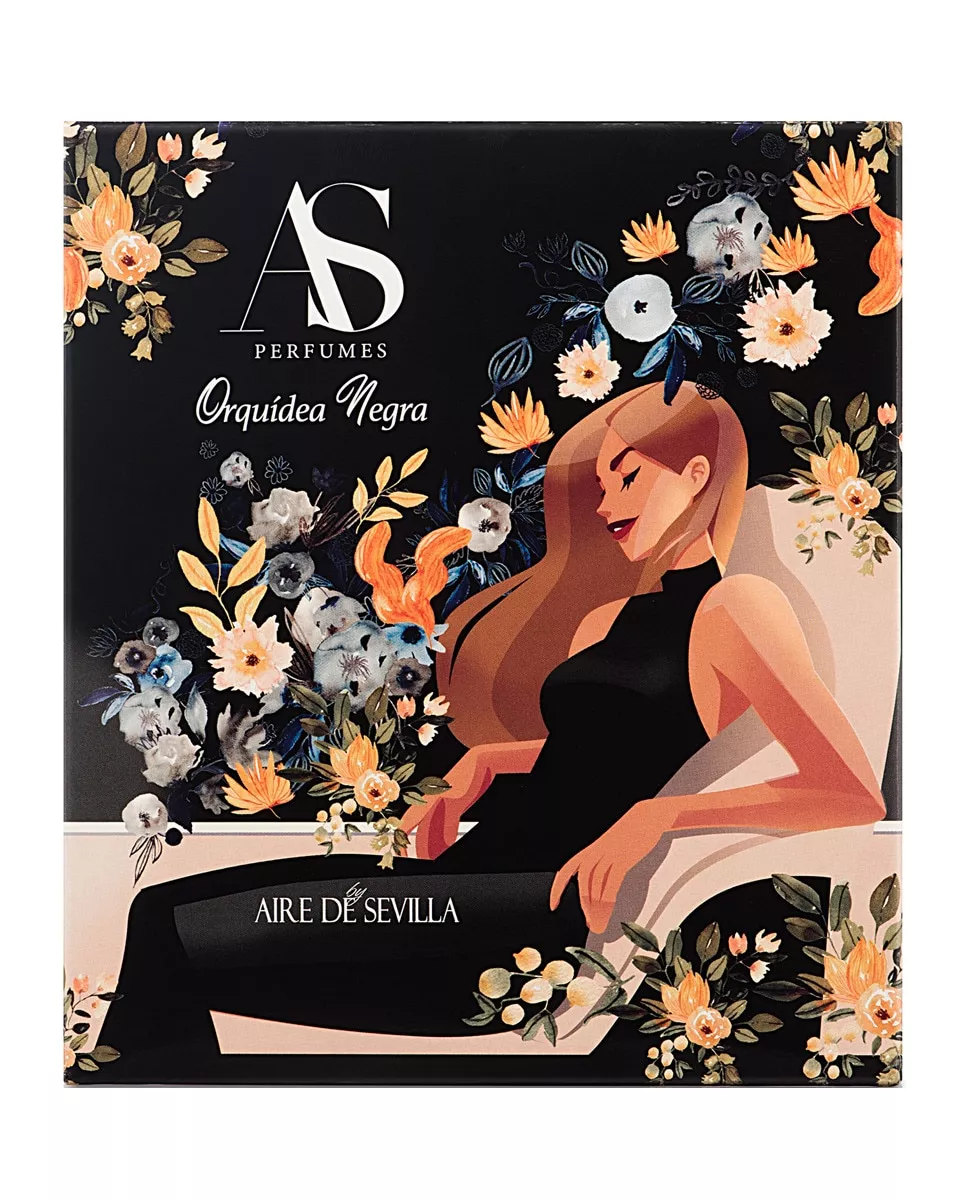Aire De Sevilla - Estuche De Regalo Orquídea Negra En Oferta Aire De Sevilla - Estuche De Regalo Orquídea Negra Con Descuento