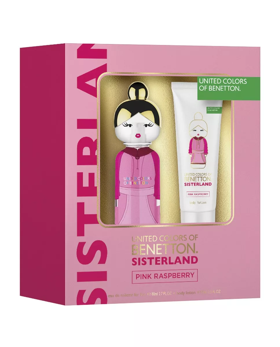 Benetton - Estuche De Regalo Eau De Toilette Sisterland Pink Raspberry con descuento